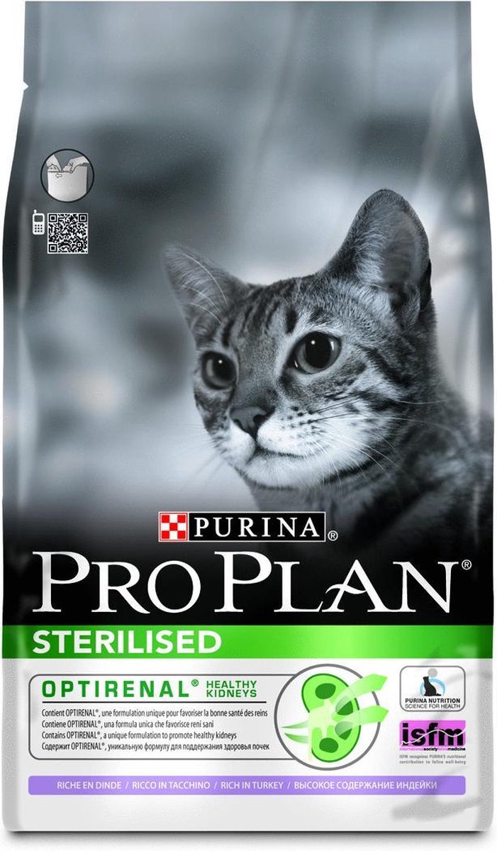 Pro plan adultizzati - ricco di tacchino - cibo per gatti - 3 kg