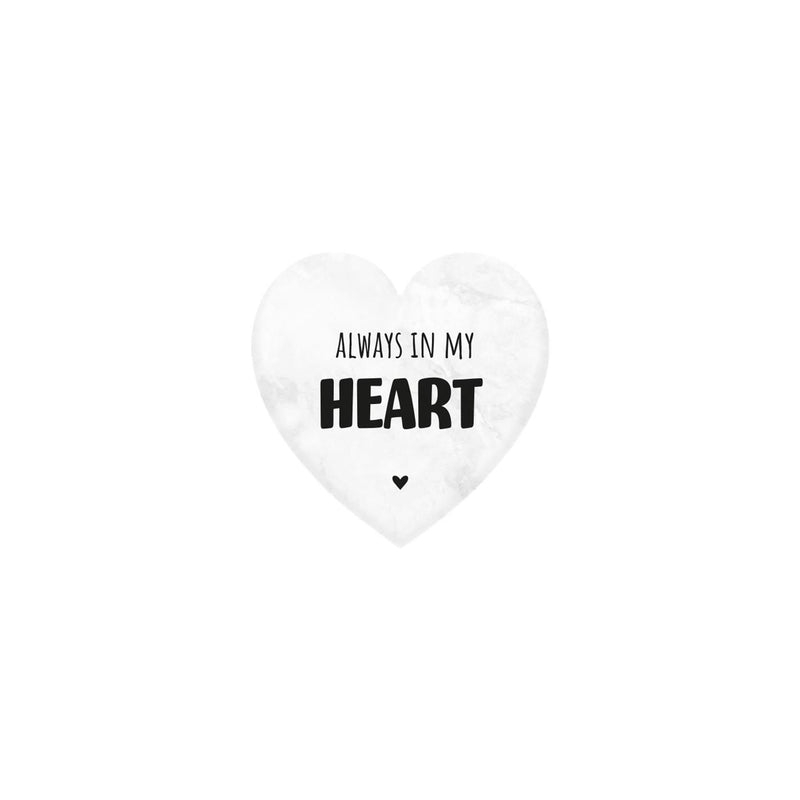 Corazón de mármol de Paperdreams - en mi corazón