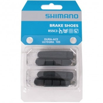 Shimano Remubber R55C3 para borde de aluminio (2 pares)