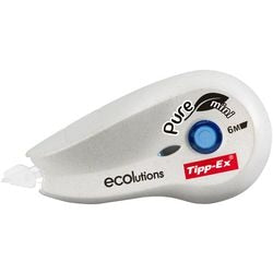Rullo correttore mini ecolutions tipp-ex 5mmx6mt bianco