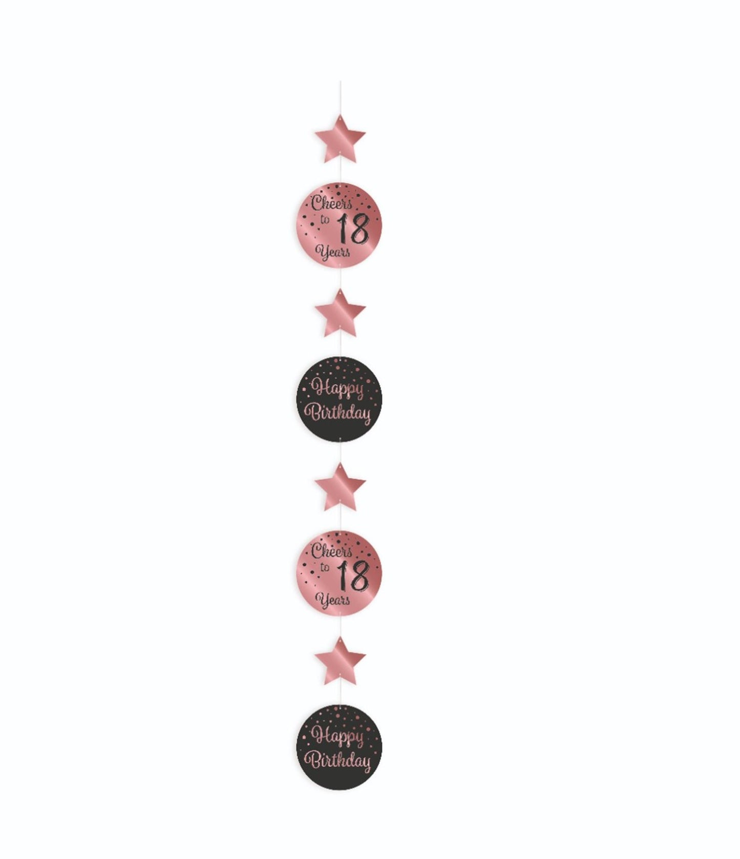 Paperdreams hangslinger roze zwart - 18