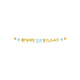 Striscione per lettere Paperdreams 'Buon 1° compleanno'