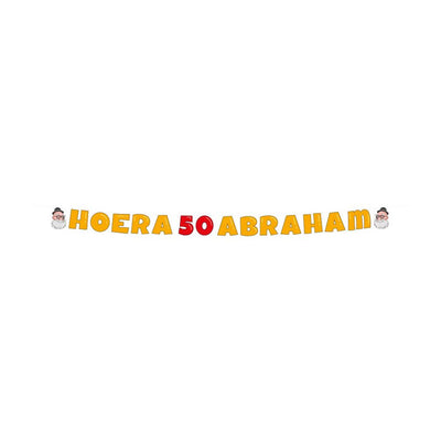 Striscione con lettere Paperdreams - Abraham 50