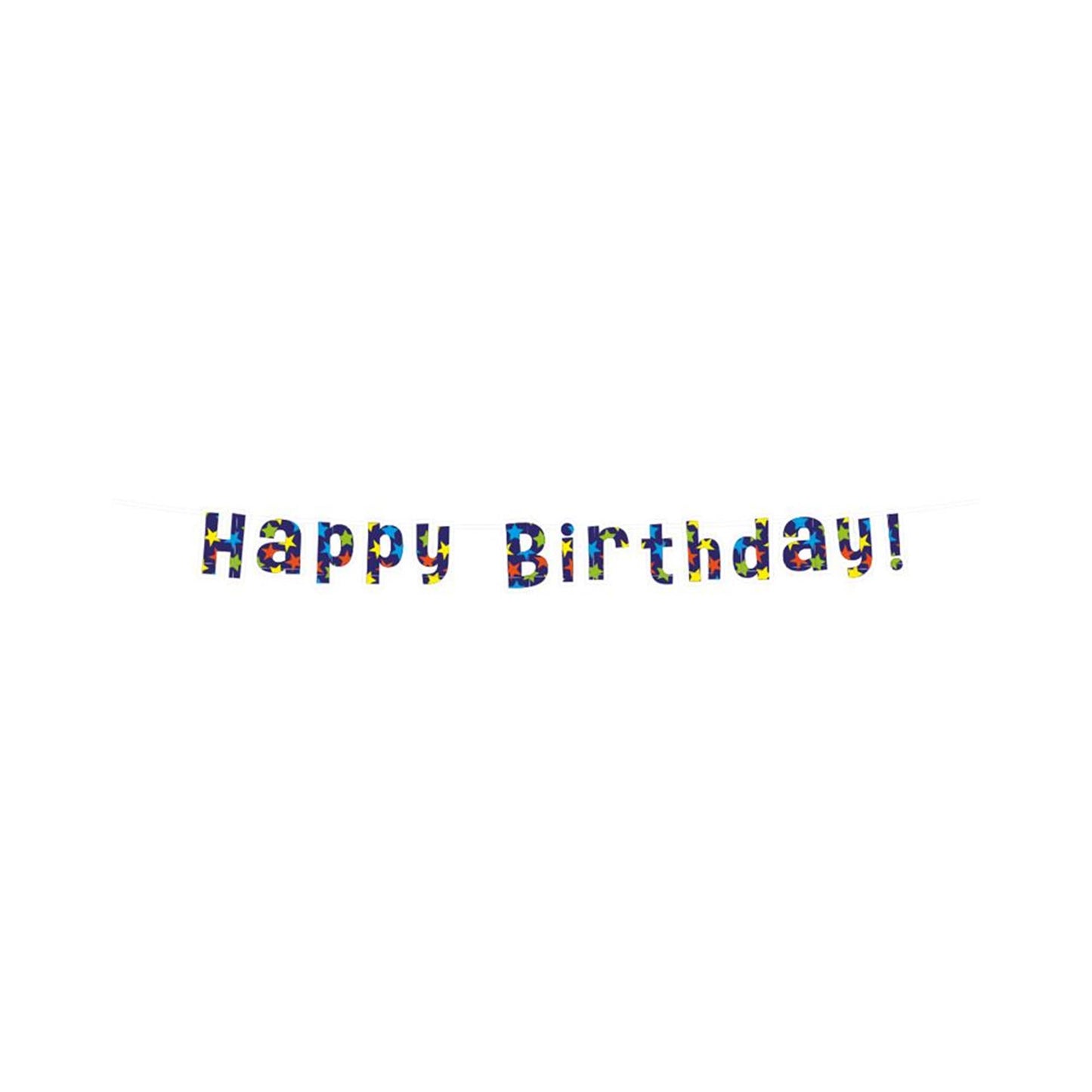 Paperdreams letter banner - happy birthday