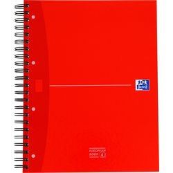 Notebook oxford essenziali dsp a4 4 fori tasca a bustina assortiti