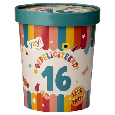 Paperdreams vaso para dulces ø12x14cm - 16 años