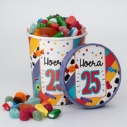 Bicchiere porta caramelle Paperdreams ø12x14cm - 25 anni - afbeelding 2