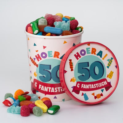 Vaso para dulces Paperdreams ø12x14cm - 50 años
