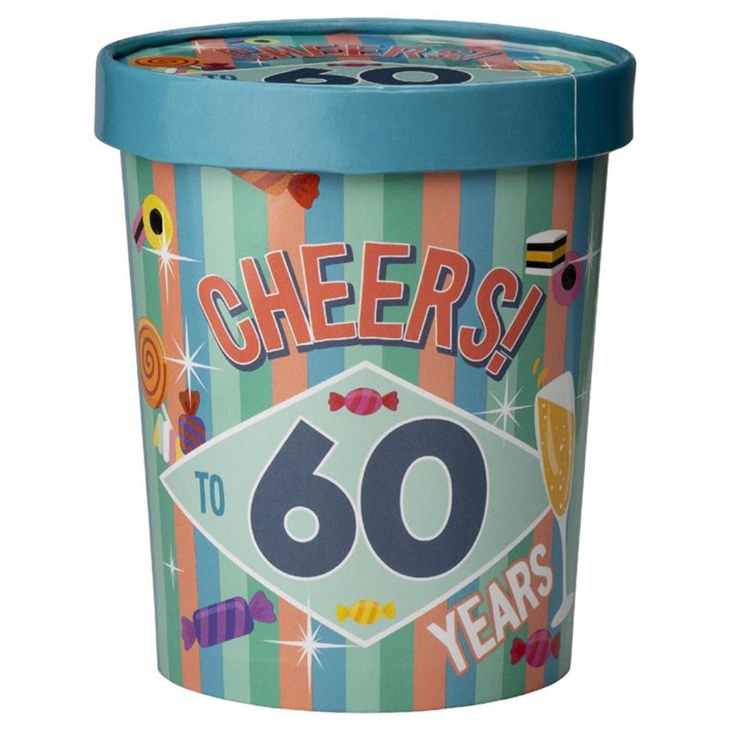 Vaso para dulces Paperdreams ø12x14cm - 60 años