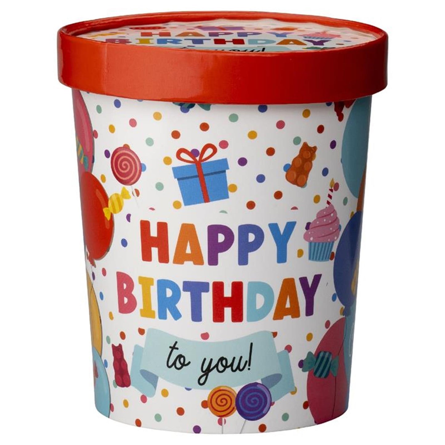 Coppa caramelle Paperdreams ø12x14cm - buon compleanno