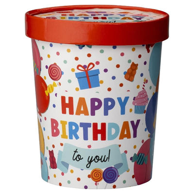 Paperdreams vaso para dulces ø12x14cm - feliz cumpleaños