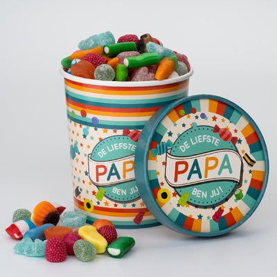 Bicchiere per caramelle Paperdreams ø12x14cm - papà