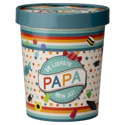Bicchiere per caramelle Paperdreams ø12x14cm - papà