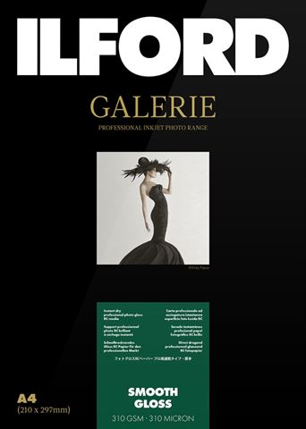 Ilford Galerie Smooth Gloss 310G A3+ 25 fogli