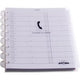 Atoma telefoonregister a41656 a5 54blad gelijnd wit