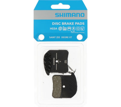 Shimano Disc Brake Block Juego de resina H03A con aletas de enfriamiento