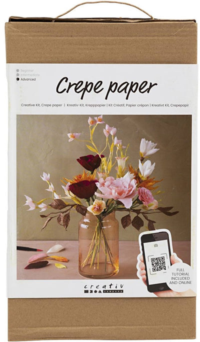 Creative Company Hobbyset Crepe Paper Flowers Bouquet