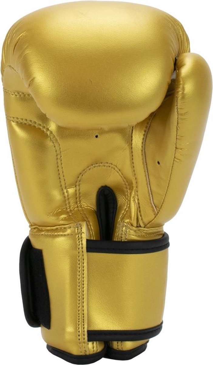 Guantoni da boxe Super Pro per talenti (kick)boxing oro nero 4 once