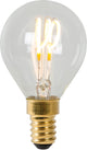 Lucide p45 - filament lamp - ø 4,5 cm - led dimbaar - e14 - 1x3w 2700k - transparant