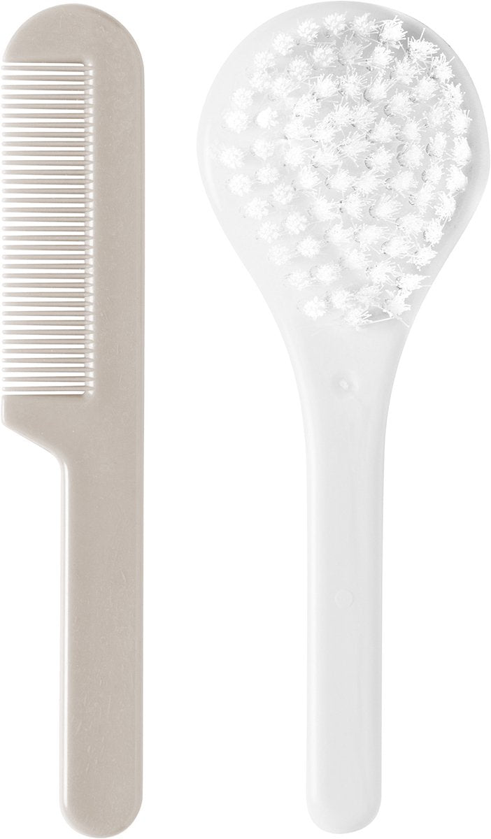 Spazzola pettine Luma in nylon bianco