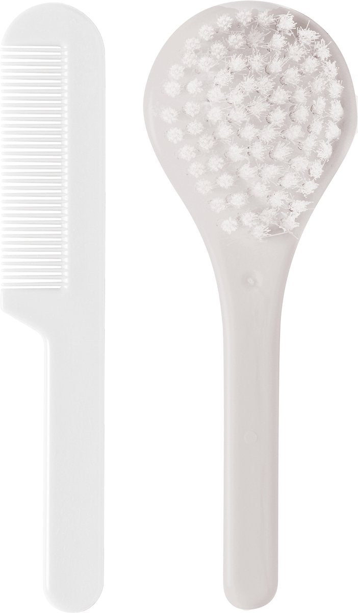 Spazzola a pettine Luma in nylon pura avena