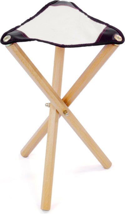 Taburete de pintor canguro - altura del asiento 50 cm - asiento de lona - k-830075