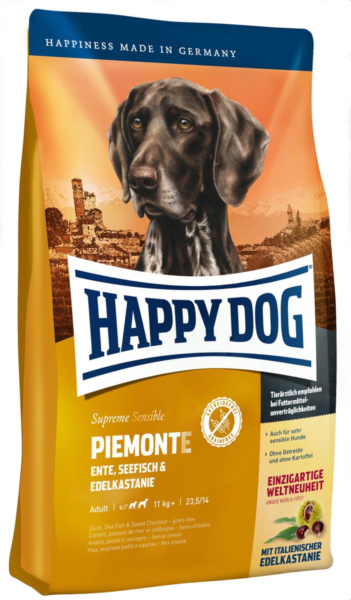 Happy dog suprema sensible piemonte 10 kg - cane