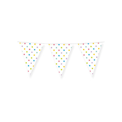 Paperdreams vlaggenlijn - party dots 4m
