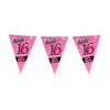 Bandiera per feste Paperdreams - dolce 16