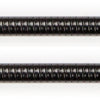 RST REGOLABILE FLEX V-BRAKE CAVO LIGUATO METALE NERO (2 pezzi)