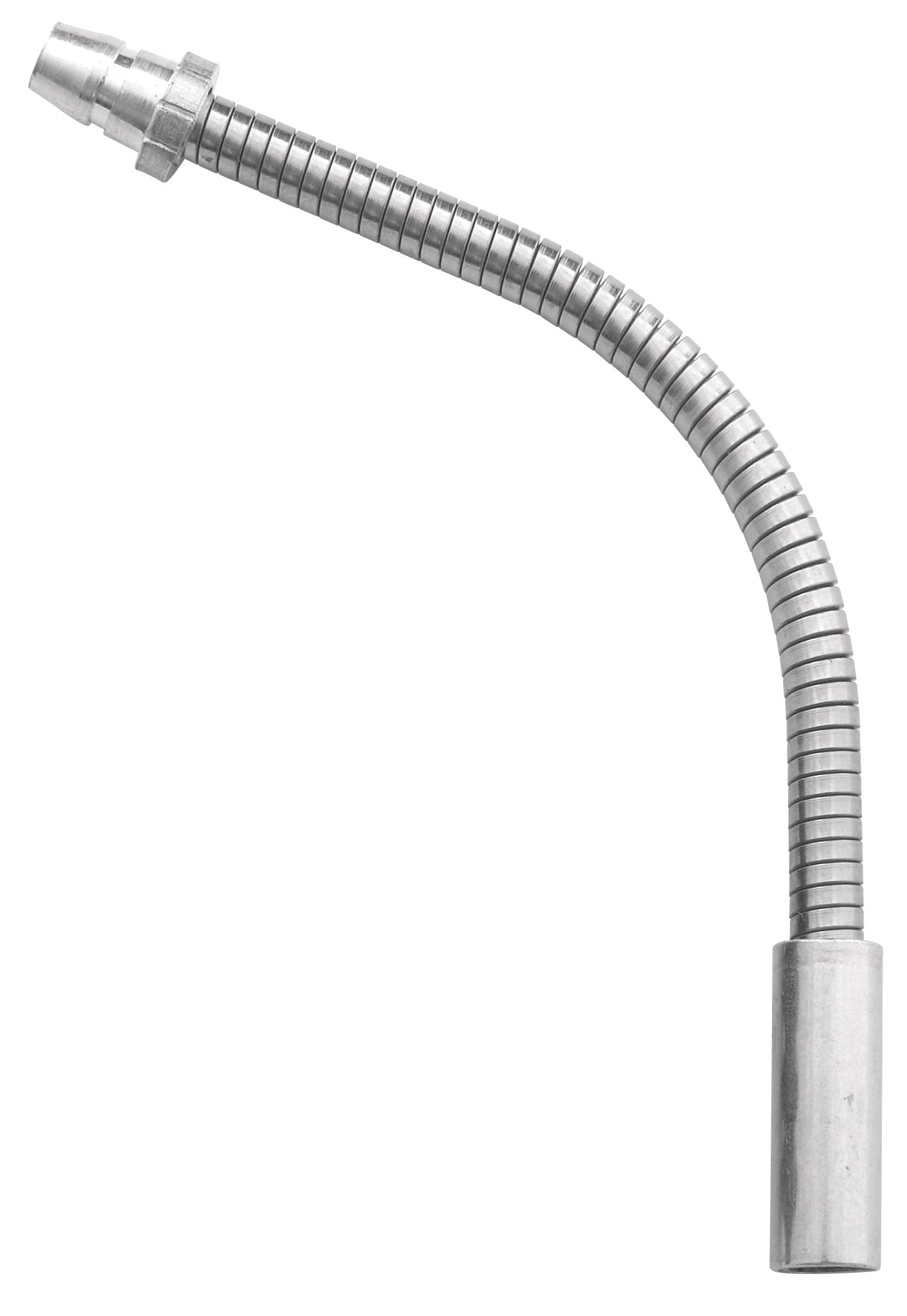 Tubo de cable de freno en V Acero inoxidable flexible con goma (1