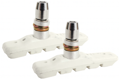 Edge remblokset v-brake 72mm - wit