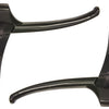 Saccon remgrepenset r-brake 4-vinger alu zwart l218a4l3po