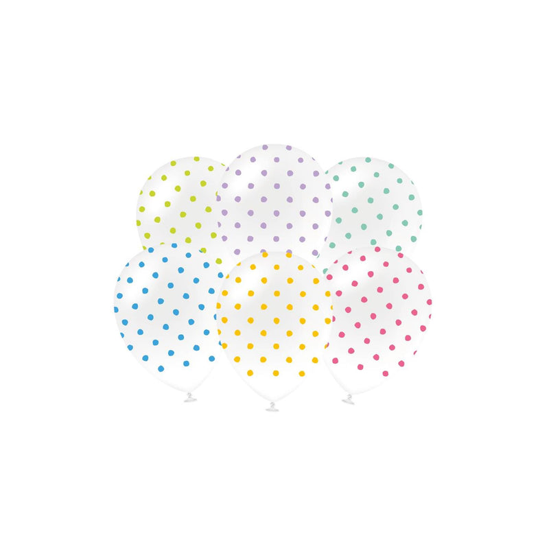 Paperdreams ballonnen party dots 6st