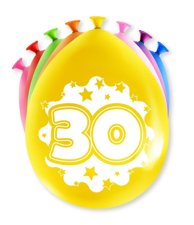 Palloncini numerati Paperdreams - 30 anni