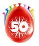 Globos numéricos Paperdreams n - 50 años