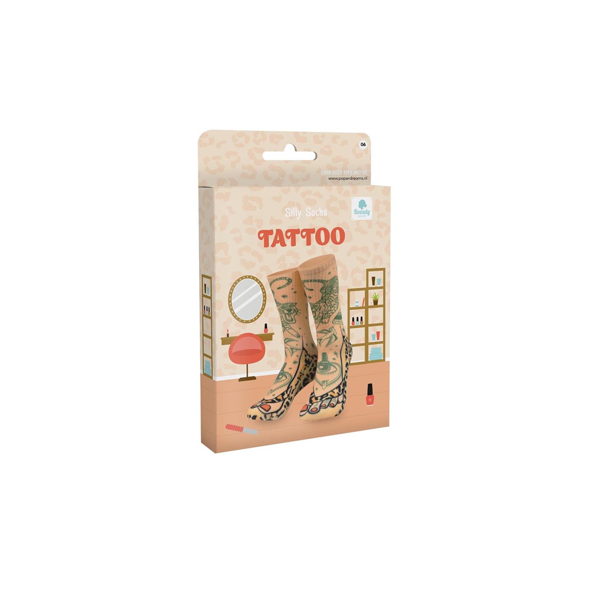 Calzini stupidi Paperdreams - tatuaggio