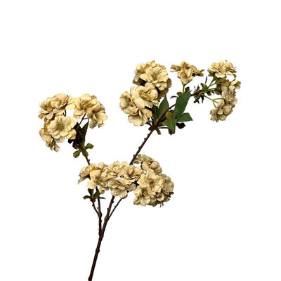 Roberts collection flor artificial rama en flor 80cm crema