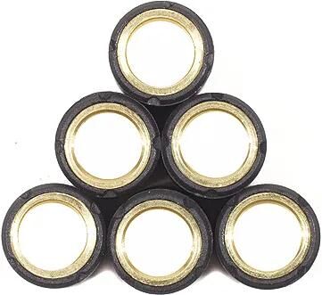 Set di rulli con pesi Spec-x variomatic 19 x 17 mm, 10,2 gr, 6 pezzi