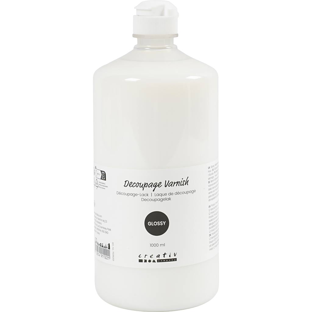 Https: www.cchobby.nl decoupagelak-glossy-1000-ml-1-bottle-7039201