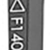 Adaptador de freno de disco TEKTRO F-5 FM F140 F160 incluyendo pernos (2x)