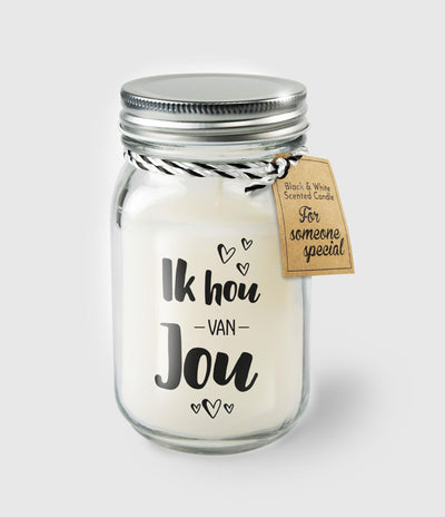 Vela perfumada en vaso Paperdreams - Te amo