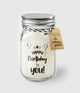 Vela perfumada en vaso Paperdreams - feliz cumpleaños