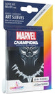 Buste per giochi da tavolo Marvel 'champions: black panther' 66 x 91 mm (51 pezzi) - accessori