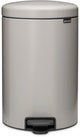 Brabantia newicon prullenbak - 20 liter - soft grey