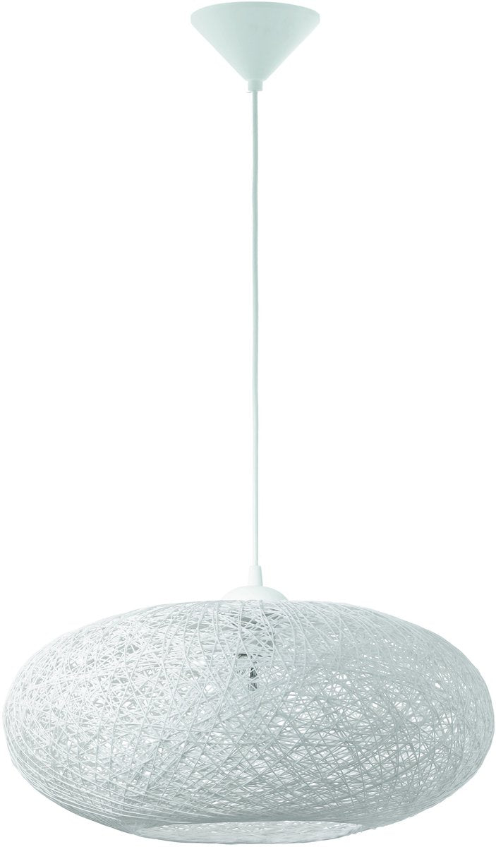 Eglo campilo hanglamp - e27 - 1 lichts - ø45 cm - wit