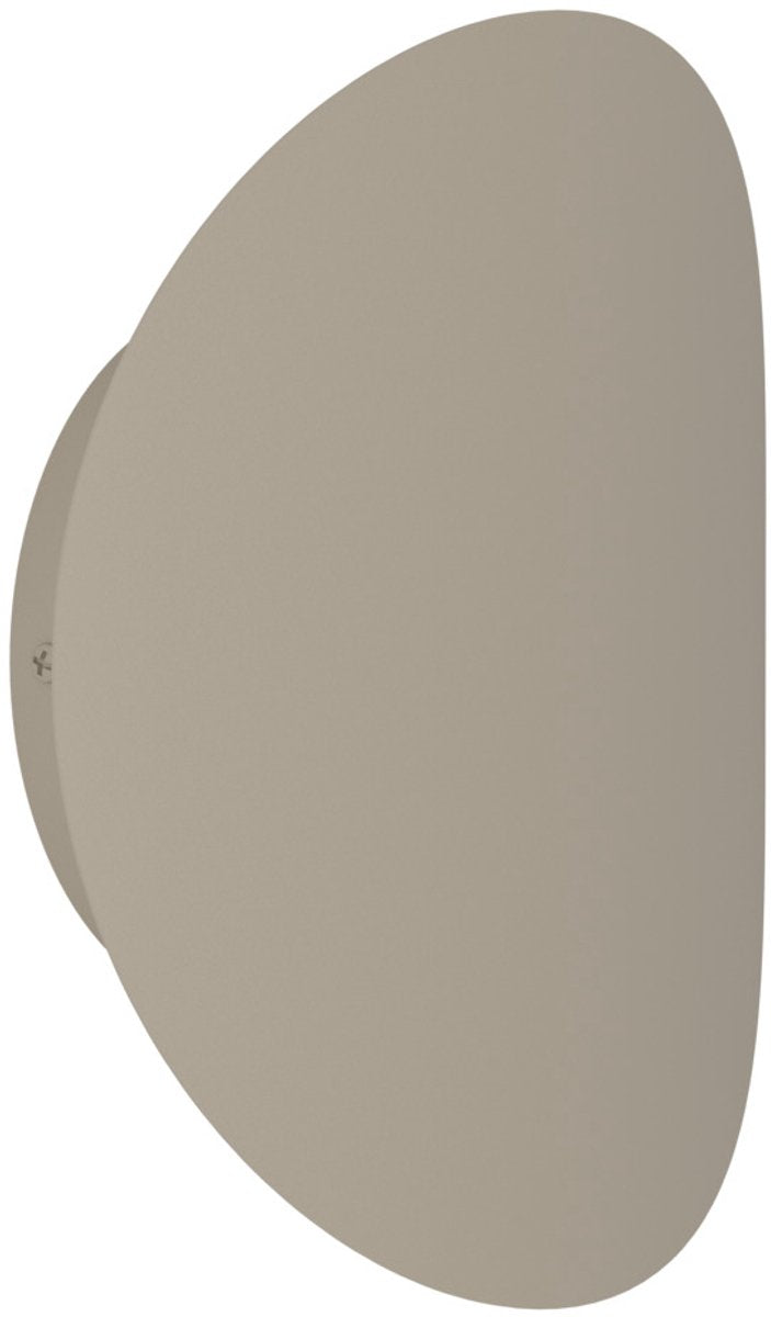 Lampada da parete per esterno Eglo briale - 20 cm - colore sabbia beige - luce bianca regolabile (calda, neutra e luce diurna)