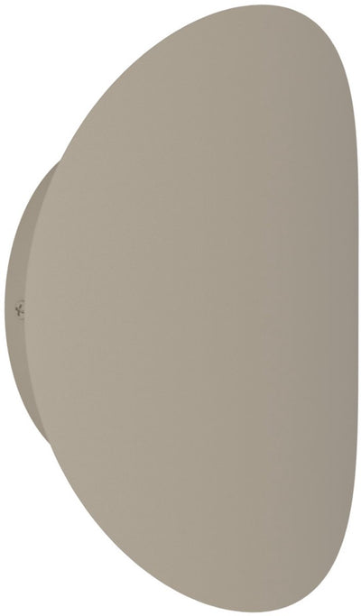 Lampada da parete per esterno Eglo briale - 20 cm - colore sabbia beige - luce bianca regolabile (calda, neutra e luce diurna)
