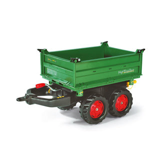 Rolly toys rollymega trailer fendt green
