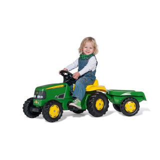 Rolly Toys Stair Tractor Rollykid John Deere Junior Green Yellow